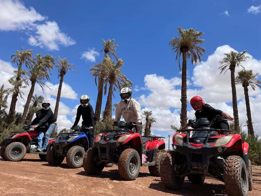 From Marrakech: Aqua Karting & Quad Bike Half-Day Trip - Mint tea gives the day a needed pause