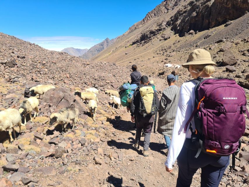 From Marrakech: Atlas Mountains 4-Day Hike with Hotels - Sleeping in remote guesthouses