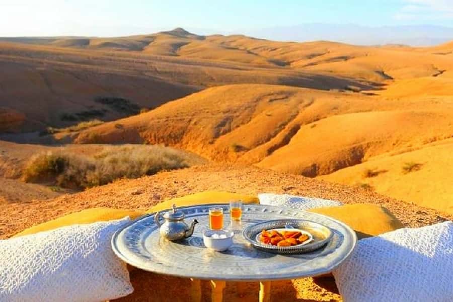 From Marrakech: Atlas Mountains and Three Valleys Day Trip - The camel ride before sunset