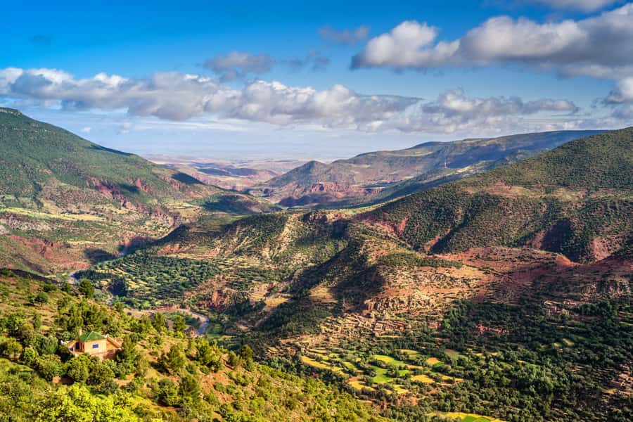 From Marrakech: Atlas Mountains Full-Day Hiking Trip w Lunch - Moulay Brahim and the road toward Imlil