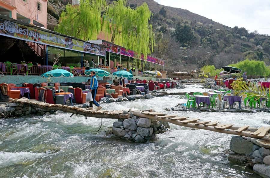 From Marrakech: Day Trip Ourika Valley, High Atlas Mountains - Leaving Marrakesh for the Ourika road