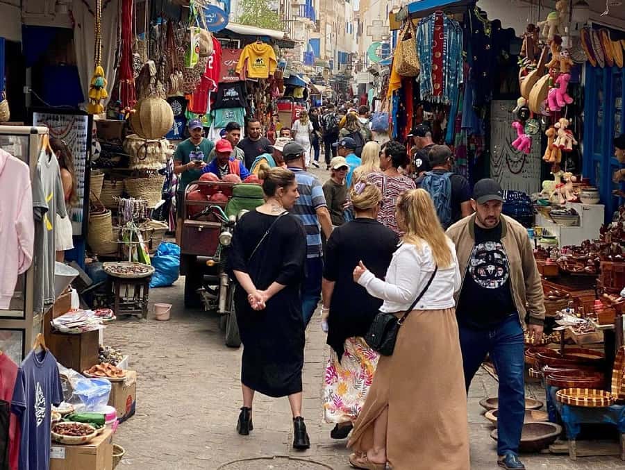 From Marrakech: Essaouira Full day trip, beach and History - Entering Essaouira through the medina