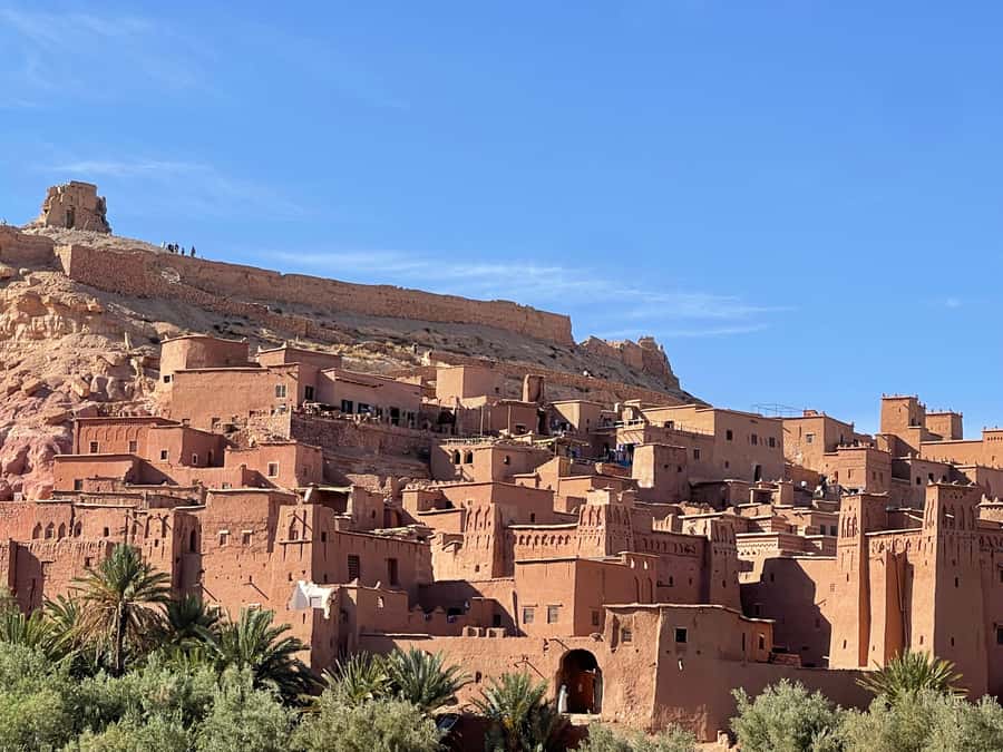 From Marrakech: Excursion to Kasbah Ait Ben Haddou - Walking through the citadel