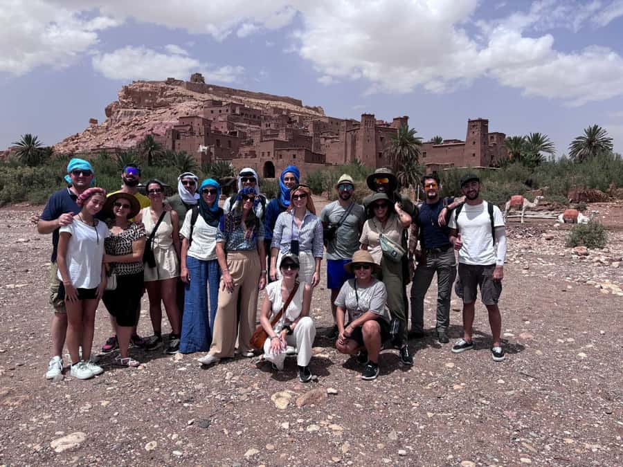 From Marrakech: Excursion to Kasbah Ait Ben Haddou - Lunch, coffee, and the real length of the day
