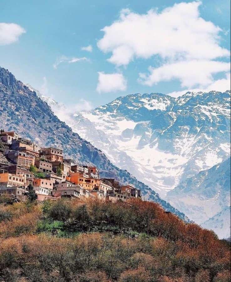 From Marrakech: Full-Day in the Atlas Mountains with Lunch - Waterfalls, villages, and wide mountain views