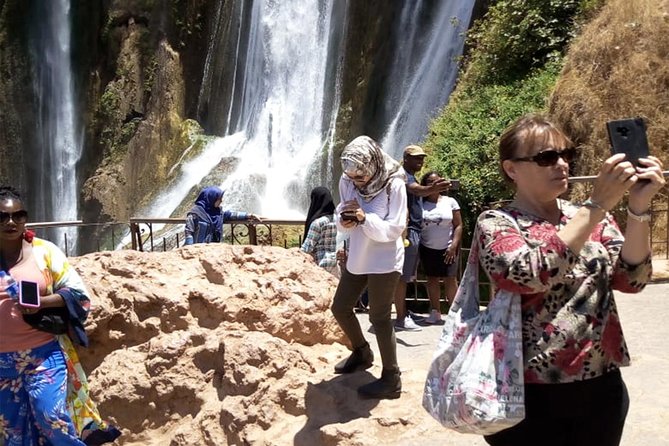 From Marrakech: Full-Day Tour to Ouzoud Waterfalls with Boat Trip - The steep walk down to the river