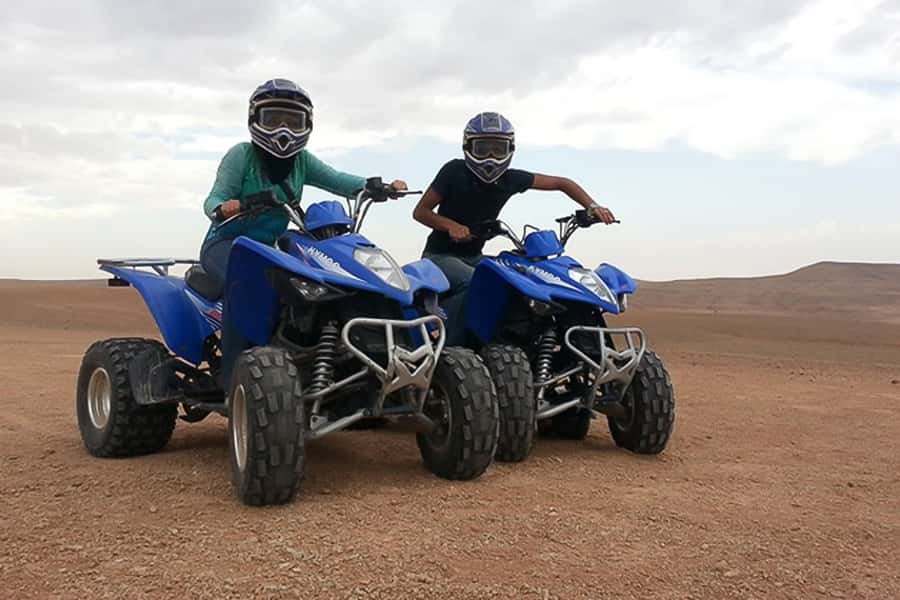 From Marrakech: Guided Quad Biking Tour in Agafay Desert - Riding through Turtle Valley and the desert plateaux