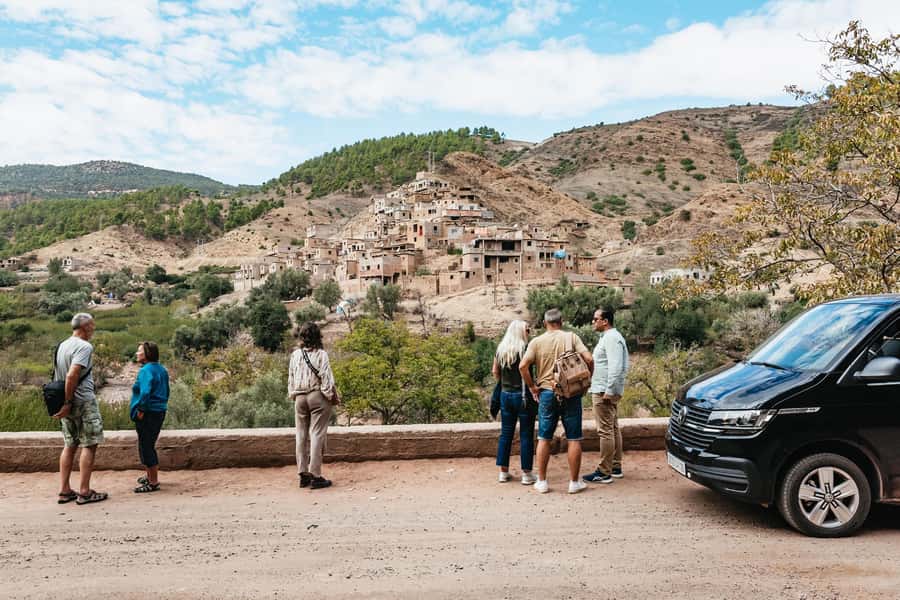 From Marrakech: High Atlas Mountains and 5 Valleys Day Trip - Oukaimden, mountain roads, and adobe villages