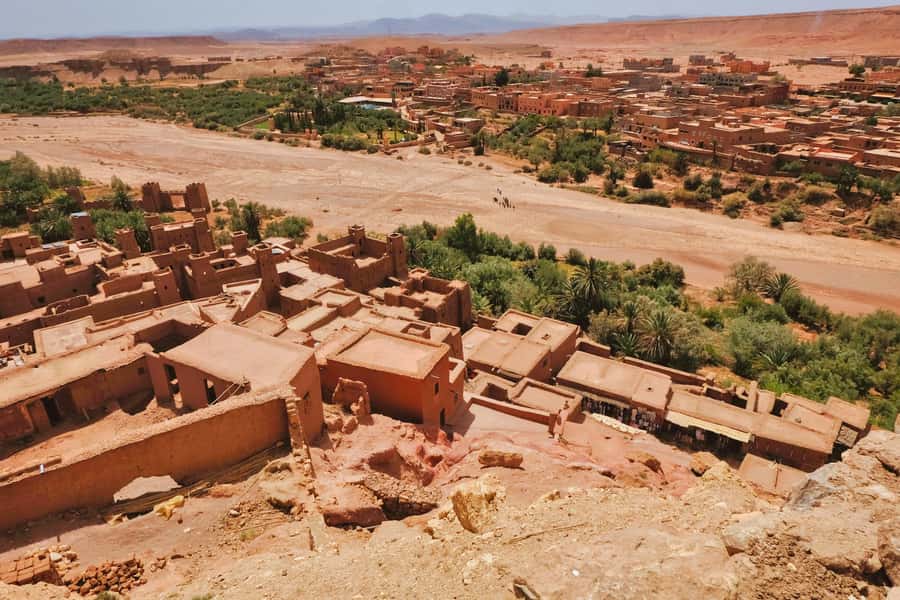 From Marrakech: Kasbah Ait Ben Haddou, Ouarzazate & Studios - A short look at Berber village life