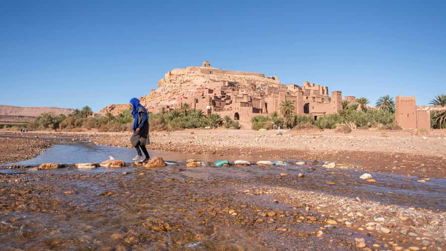From Marrakech: Kasbah Ait Ben Haddou, Ouarzazate & Studios - Crossing Tizi n’Tichka
