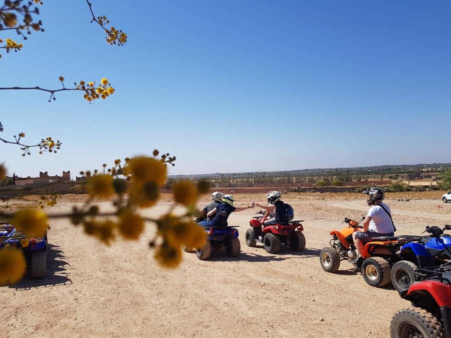 From: Marrakech: Lalla Takerkoust Lake Quad Bike Experience - Leaving Marrakech for Lalla Takerkoust