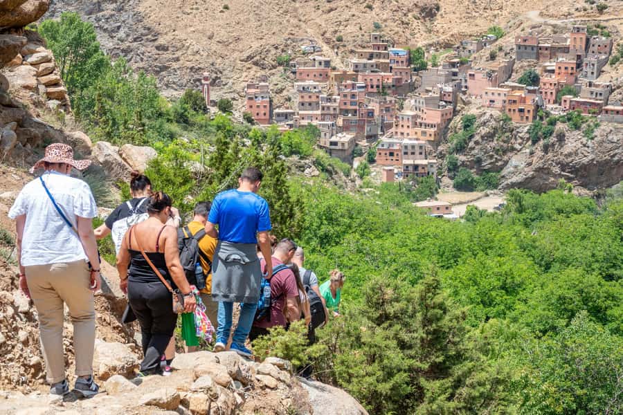 From Marrakech: Ourika Valley Trip, Waterfall Hike & Lunch - Amazigh villages and the Monday or Thursday souk