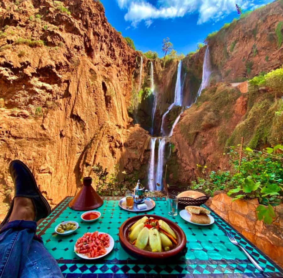 From Marrakech: Ouzoud Waterfall Local guide & Boat Ride - Leaving Marrakech early by minivan
