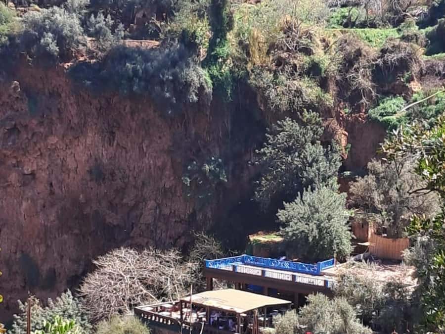 From Marrakech:Ouzoud Waterfalls Day Trip with Boat Tour - Monkeys, olive groves, and local stalls