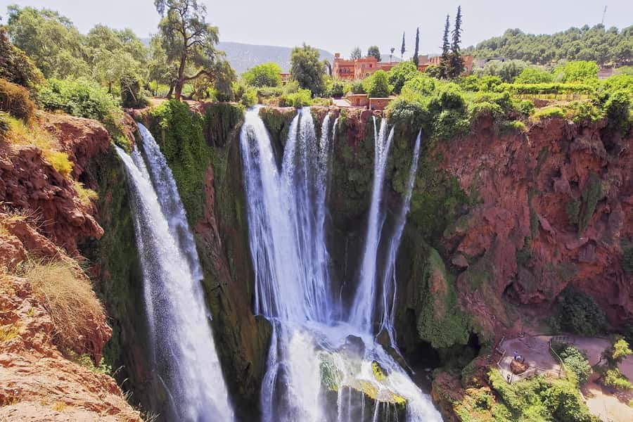 From Marrakech: Ouzoud Waterfalls Guided Hike and Boat Tour - The road from Marrakech to Ouzoud
