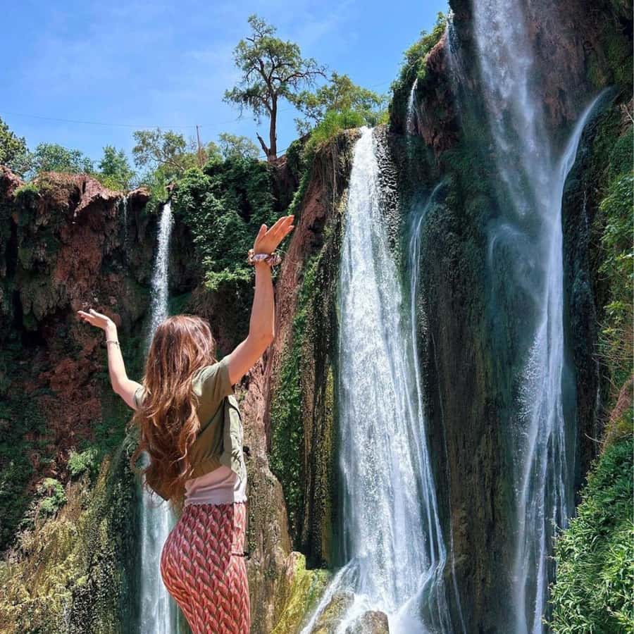 From Marrakech: Ouzoud Waterfalls Guided hike & boat Ride - What the $23 price really buys you