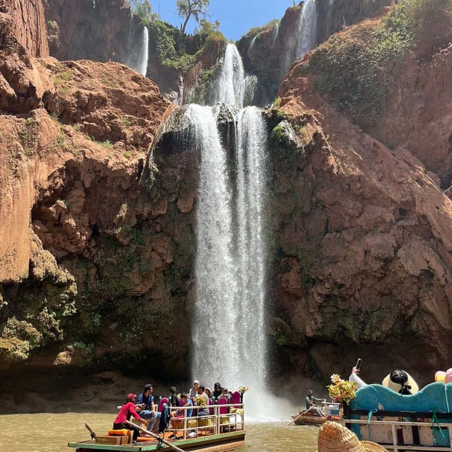 From Marrakech: Ouzoud Waterfalls Guided Tour and Boat Ride - Swimming, tajine, and time to set your own pace