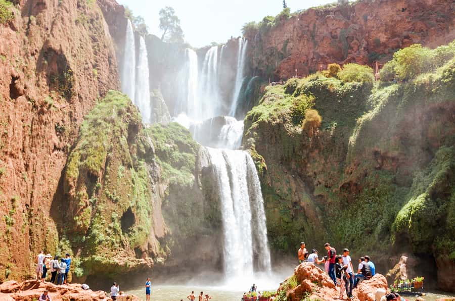 From Marrakech: Ouzoud Waterfalls Guided Tour & Boat Ride - The boat ride and the spray