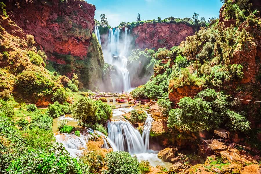 From Marrakech: Ouzoud Waterfalls Guided Tour & Boat Ride - The Marrakech pickup and six-hour road journey