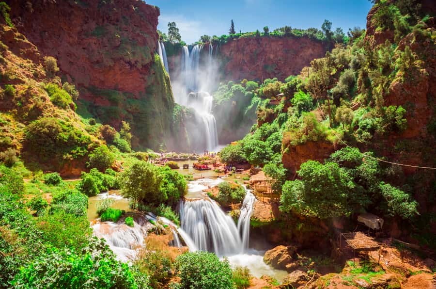 From Marrakech: Ouzoud Waterfalls Local Guided and Boat Ride - The road from Marrakech to the falls