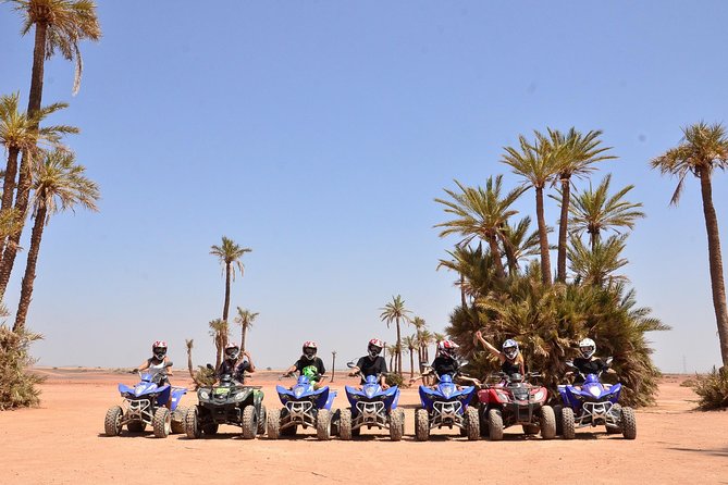 From Marrakech: Palm Grove Quad Bike and Camel Ride Tour - The mint-tea stop at the bivouac