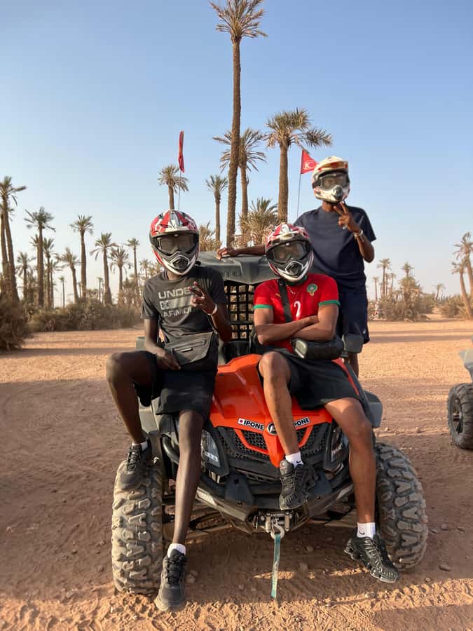From Marrakech: Palm Grove Quad Bike Tour with Mint Tea - Through Marrakech’s palm grove