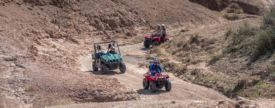 From Marrakech: Premium Agafay Desert Half-Day Quad Biking - Safety briefing and getting comfortable on the quad