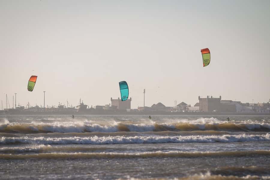 From Marrakech: small group Day Trip To Essaouira Mogador - The café and Skala pause