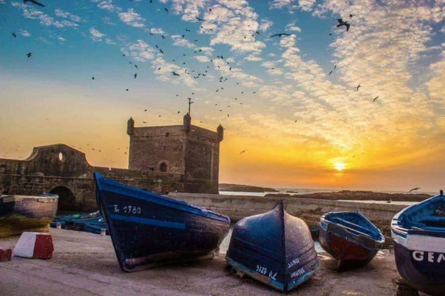 From Marrakech: small group Day Trip To Essaouira Mogador - The Marrakech pickup and the road west
