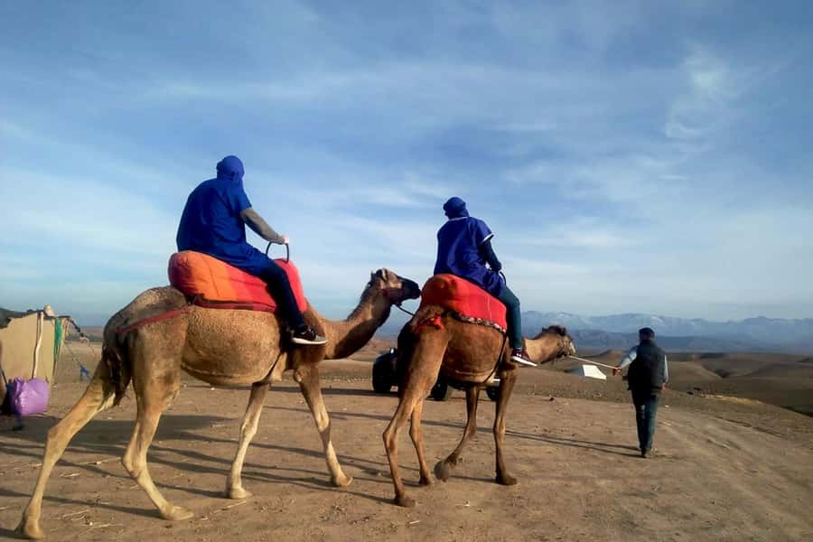 From Marrakech: Sunset Camel Ride in the Agafay Desert - Agafay’s rocky desert, not the Sahara
