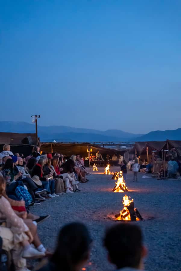 From Marrakech: Sunset Desert Tour with Camel Ride & Dinner - Sunset over Agafay’s rocky hills