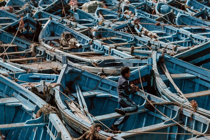From Marrakech To Essaouira Mogador Full Day Trip | Small-group - The first view of Essaouira