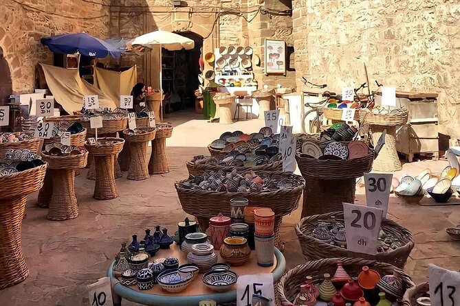 From Marrakech To Essaouira Mogador Full Day Trip | Small-group - Four hours inside the Medina, port, and beach