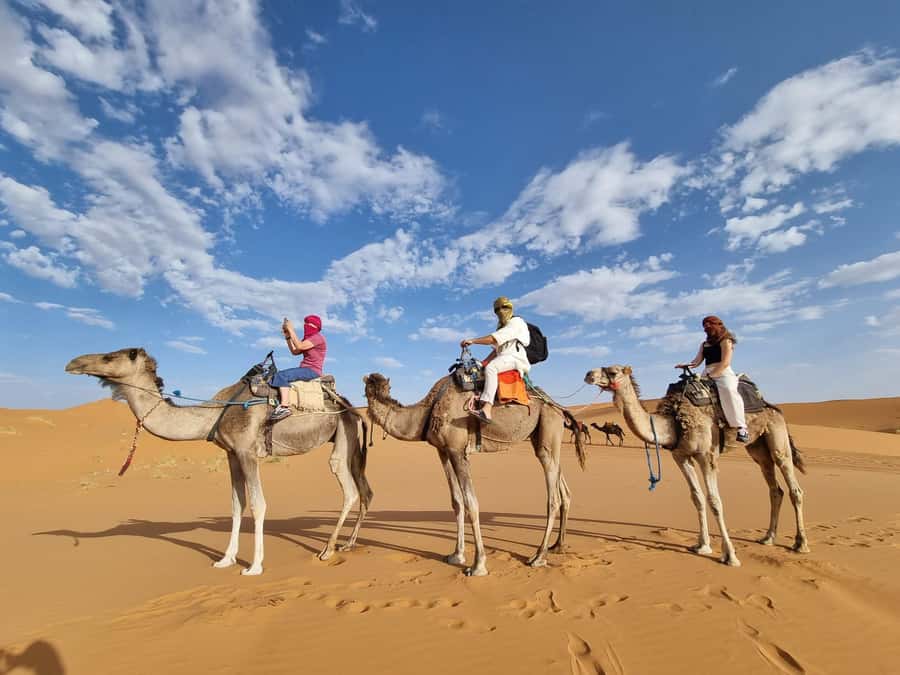 From Marrakech to Merzouga Erg Chebbi: 4-Day Desert Tour - Day two: Todra Gorge and the orange dunes of Erg Chebbi