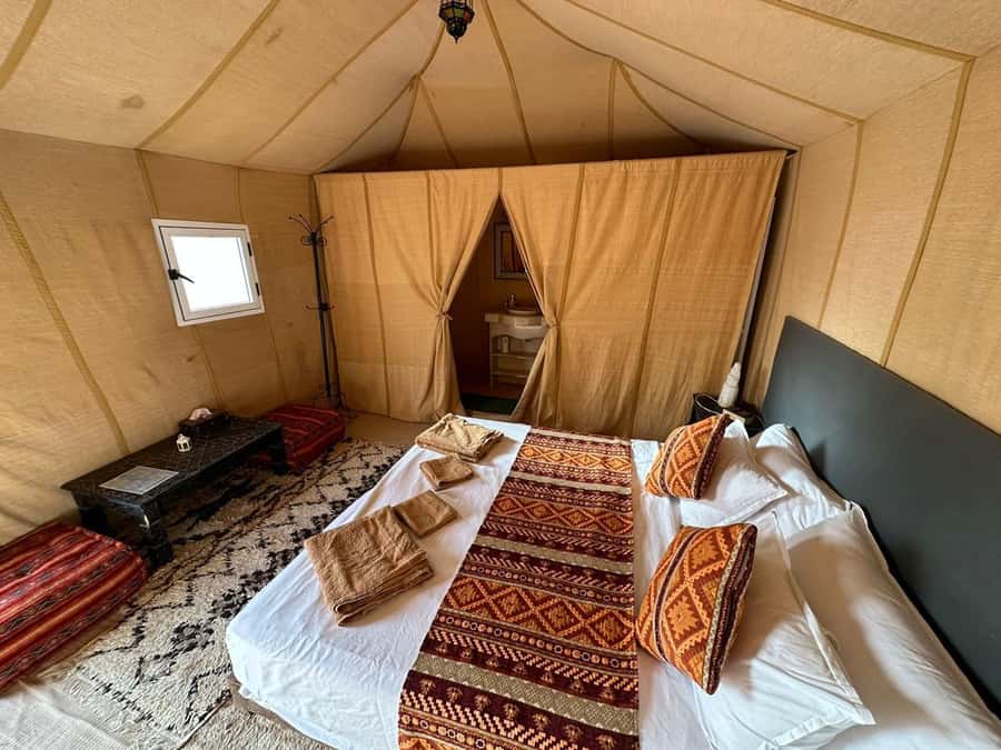 From Marrakech: Tour 3-Day To Fez Via-Desert Merzouga - Sunset by camel in the Erg Chebbi dunes