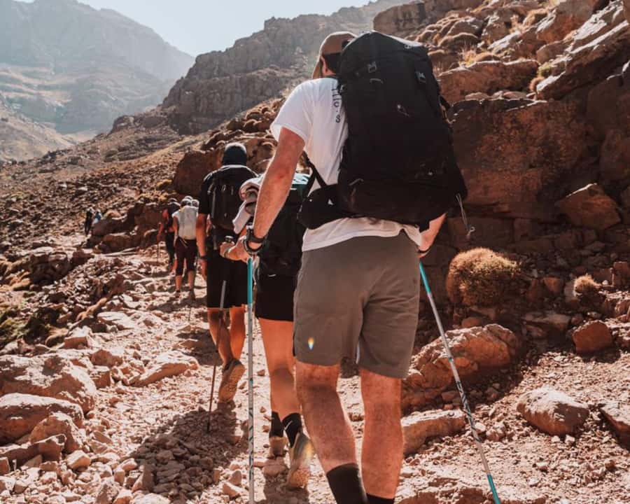 From Marrakesh: 2-Day Mount Toubkal Trek - Ait Mizane Valley and Aremd set the pace