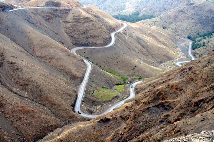 From Marrakesh: 4-Day Private Atlas Mountains & Desert Tour - Day one: Tizi n’Tichka, Ouarzazate, and Dades Valley