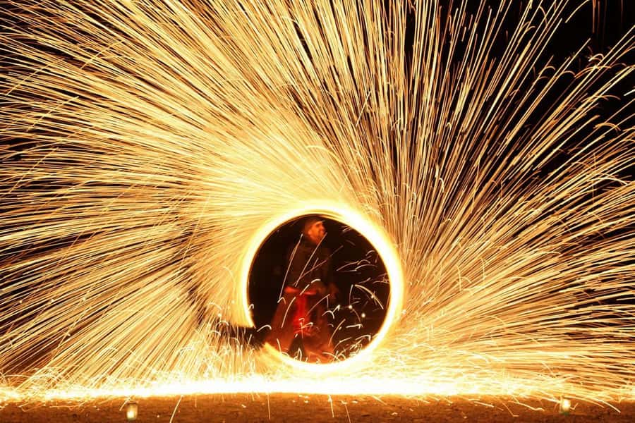 From Marrakesh Agafay Desert Dinner & Sunset, and Camel Ride - Berber music and the fire show