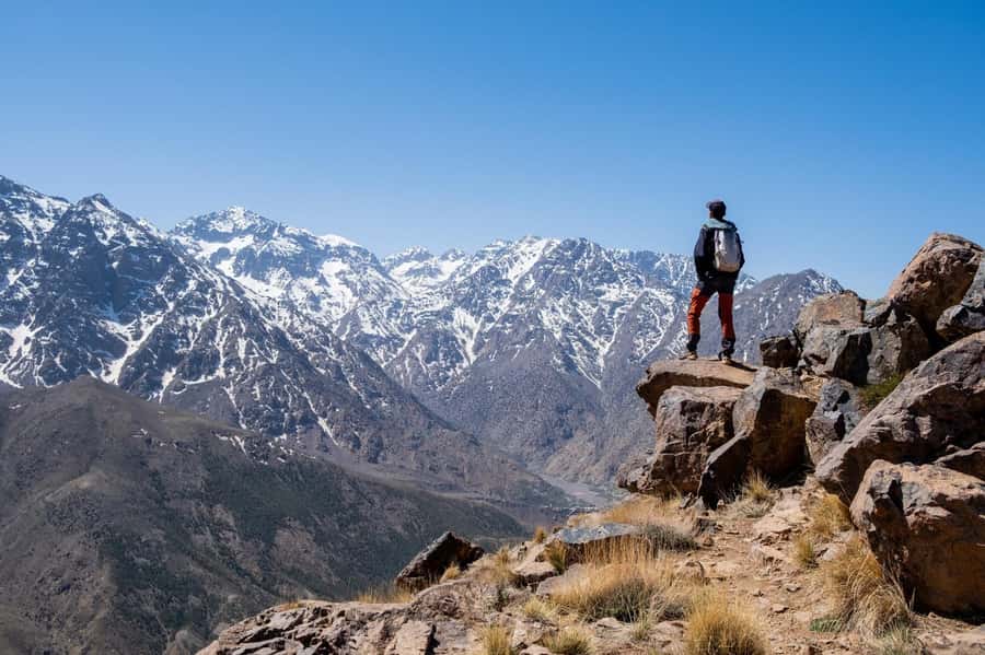 From Marrakesh: Atlas Mountains Talamrout Summit Day Hike - The early drive from Marrakesh to Imlil