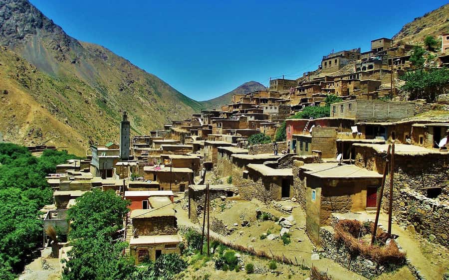 From Marrakesh: Day Trip to Atlas Mountains & Optional Lunch - Optional Moroccan lunch with a valley view