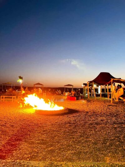Sunset Dinner in Agafay at Berber Camp