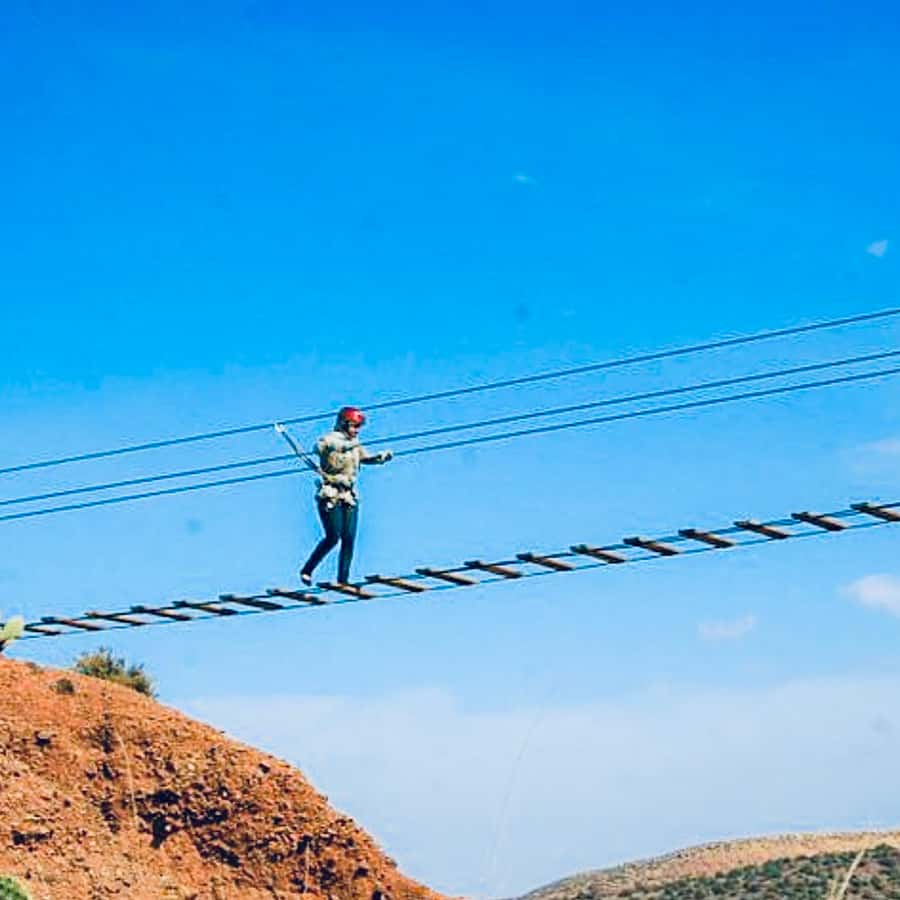 From Marrakesh: Zip-Line & Hike in the Atlas Mountains - The drive to Tahnaout sets the scene