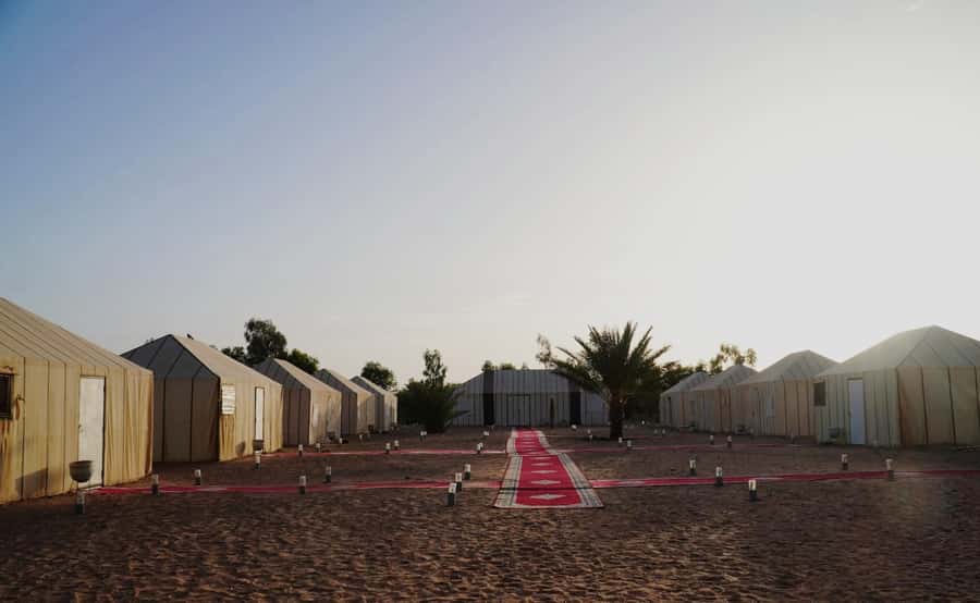 From Merzouga: Desert Overnight in Heated Tent & Camel Ride - A Moroccan dinner worth arriving hungry for