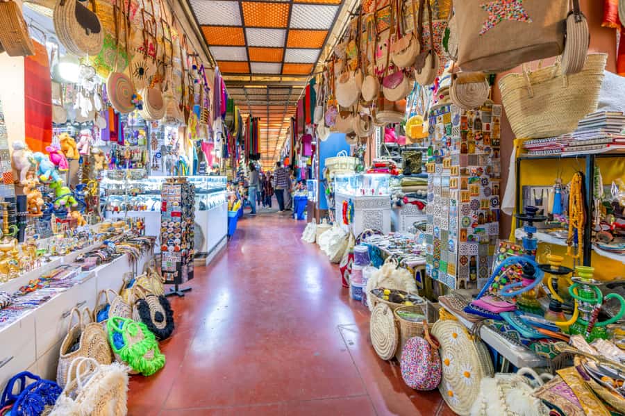 From Taghazout or Agadir: Souk El Had Guided Tour in Agadir - Entering the souk with a local guide