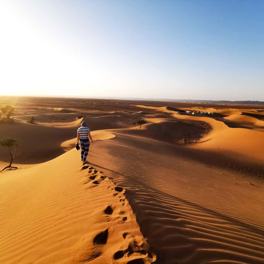From Zagora: Overnight Desert Tour to Erg Chigaga Camel ride - Leaving Zagora at 1 PM