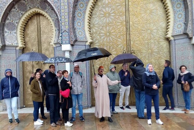 Full-Day Private Tour of Fez - Royal Palace gates and the Mellah