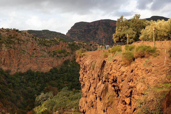 Full Day Trip To Ouzoud Waterfalls From Marrakech & Boat Tour - First sight of the 110-meter Cascades d’Ouzoud