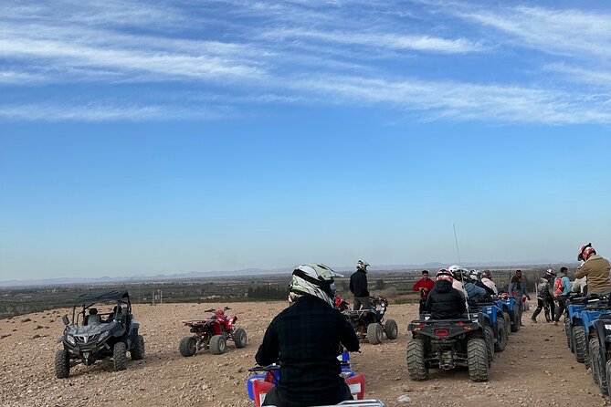 Full Package Agafay Desert, Quad Bike, Camel Ride and Dinner show - Leaving Marrakech in an Air-Conditioned Minivan