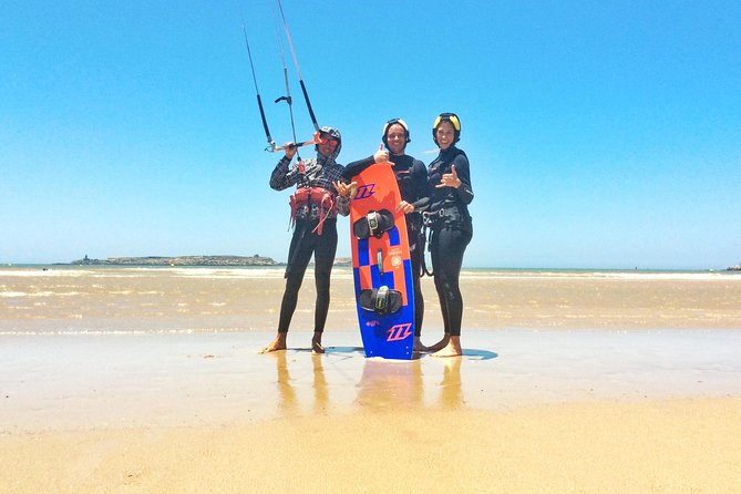 Group Kitesurfing lesson with a Local in Essaouira Morocco - Your first attempt on the board