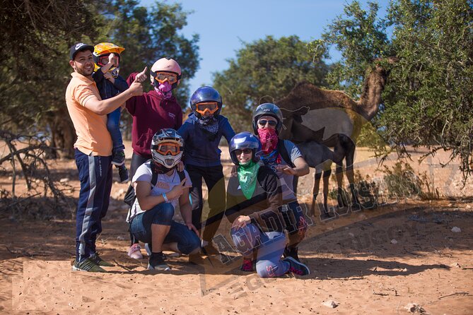 Half Day Agadir Quad Biking ATV - A simple mint tea stop after the ride